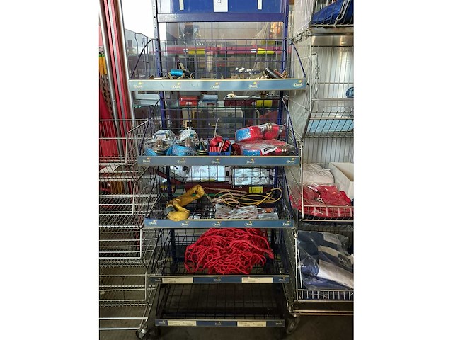 Diverse transport beveiligingssystemen inclusief metalen rek - afbeelding 2 van  2