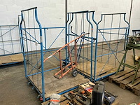 Diverse transportkarren (6x)