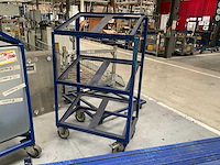 Diverse transport/magazijnkar/stapelkar (2x) - afbeelding 1 van  7