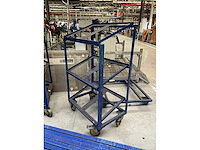 Diverse transport/magazijnkar/stapelkar (2x) - afbeelding 3 van  7