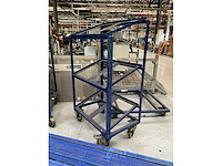 Diverse transport/magazijnkar/stapelkar (2x) - afbeelding 4 van  7