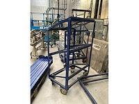 Diverse transport/magazijnkar/stapelkar (2x) - afbeelding 5 van  7