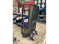 Diverse transport/magazijnkar/stapelkar (3x) - afbeelding 4 van  15