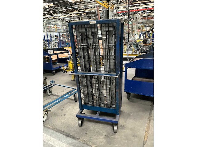 Diverse transport/magazijnkar/stapelkar (3x) - afbeelding 5 van  15