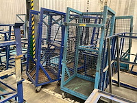 Diverse transport/magazijnkar/stapelkar (3x) - afbeelding 1 van  15