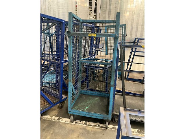 Diverse transport/magazijnkar/stapelkar (3x) - afbeelding 8 van  15