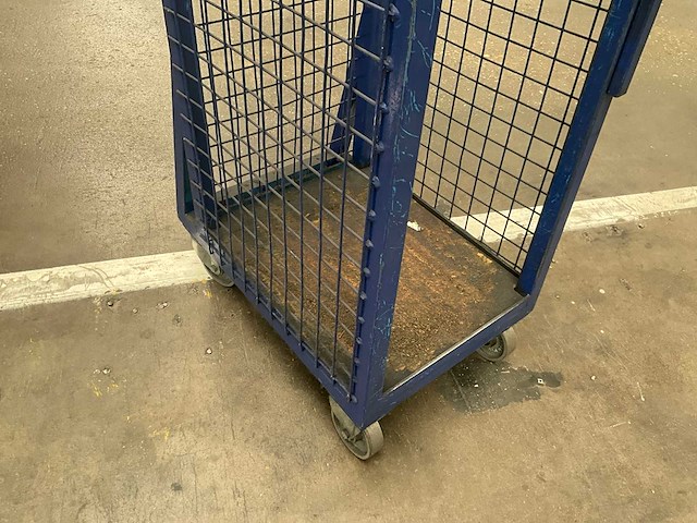 Diverse transport/magazijnkar/stapelkar (3x) - afbeelding 4 van  7