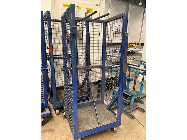 Diverse transport/magazijnkar/stapelkar (4x) - afbeelding 7 van  12