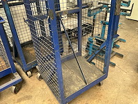 Diverse transport/magazijnkar/stapelkar (4x) - afbeelding 10 van  12