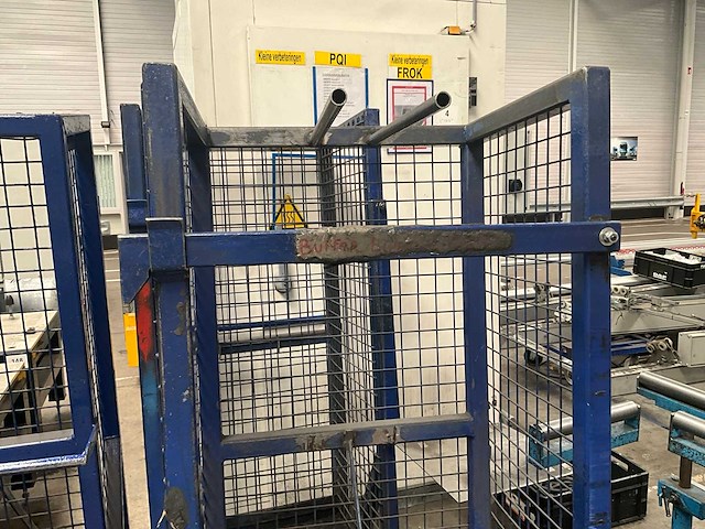 Diverse transport/magazijnkar/stapelkar (4x) - afbeelding 2 van  12