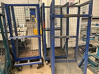 Diverse transport/magazijnkar/stapelkar (4x) - afbeelding 4 van  12