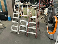Diverse trapladders (3x) - afbeelding 1 van  2