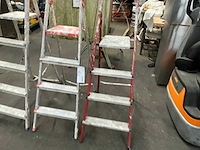 Diverse trapladders (3x) - afbeelding 3 van  4