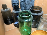 Diverse vazen en decoratie (16x) - afbeelding 4 van  7