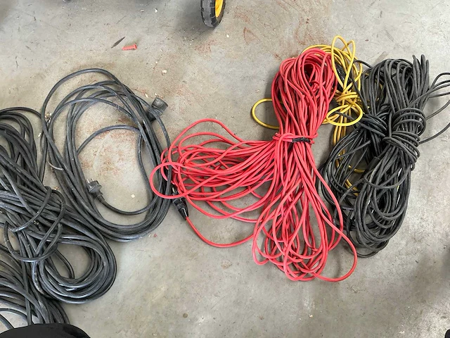 Diverse verlengkabel (9x) - afbeelding 2 van  2