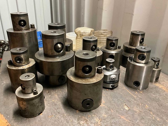 Diverse verlengstukken voor kotterkoppen (12x) - afbeelding 1 van  2