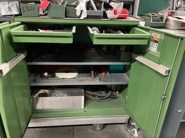 Diverse verrijdbare gereedschapskasten (2x) - afbeelding 6 van  8