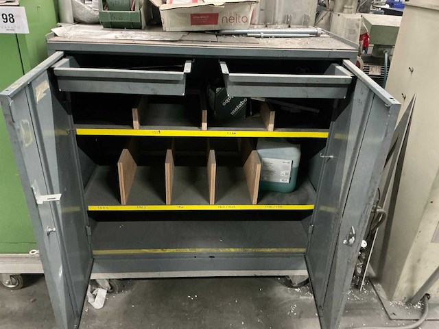 Diverse verrijdbare gereedschapskasten (2x) - afbeelding 8 van  8