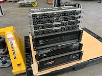 Diverse versterkers (3x) + diverse processor (4x)