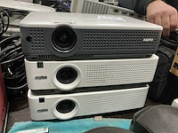 Diverse videoprojectors (3x) - afbeelding 3 van  3