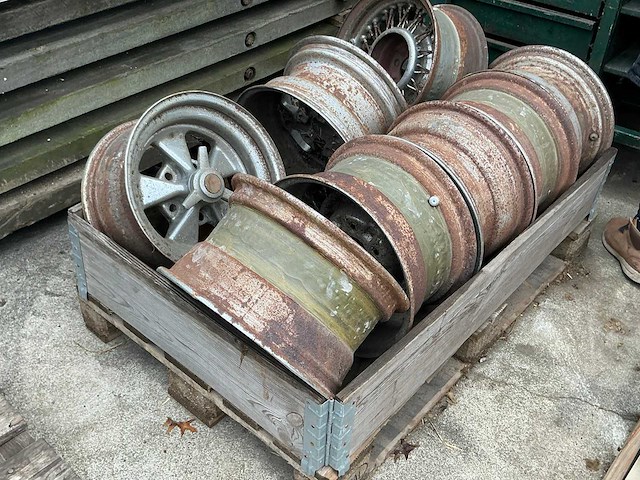 Diverse vintage velgen (8x) - afbeelding 4 van  4