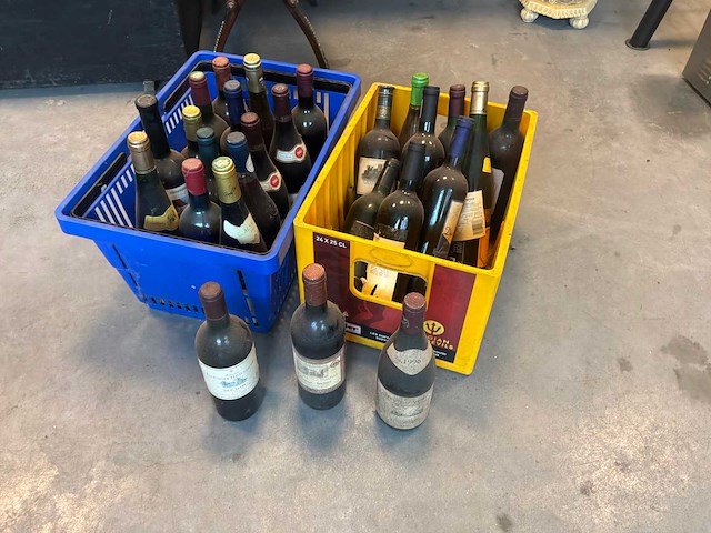 Diverse vintage wijnen (26x) - afbeelding 2 van  7