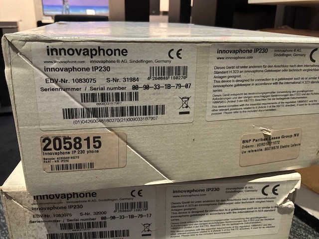Diverse voip telelefoons - afbeelding 5 van  19