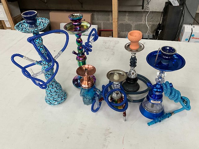 Diverse waterpijpen (6x) - afbeelding 1 van  9