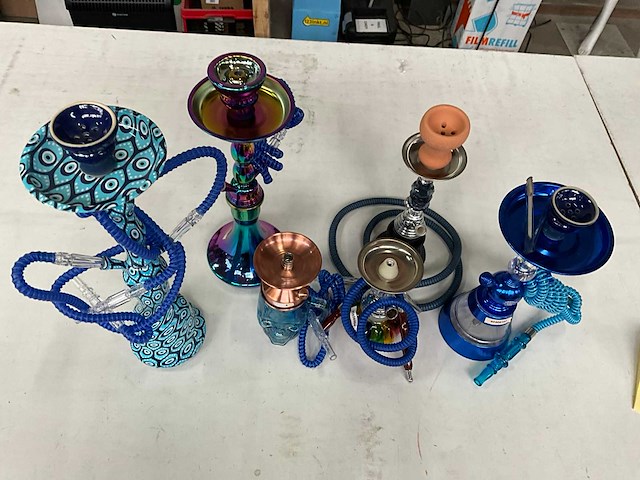 Diverse waterpijpen (6x) - afbeelding 5 van  9