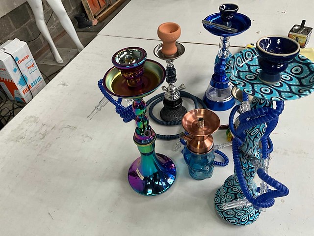 Diverse waterpijpen (6x) - afbeelding 9 van  9