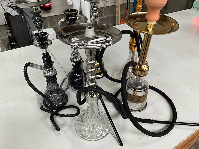 Diverse waterpijpen (6x) - afbeelding 2 van  8