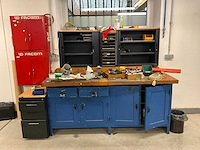 Diverse werkbanken en werkkasten (14x) - afbeelding 1 van  18