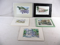 Diverse werken (x5) - afbeelding 1 van  6