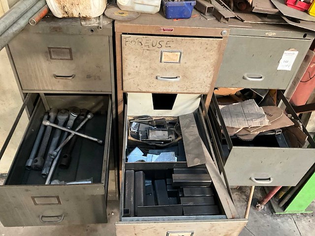 Diverse werkplaatskasten (4x) - afbeelding 7 van  11