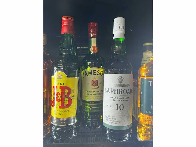 Diverse whiskey (10x) - afbeelding 3 van  4