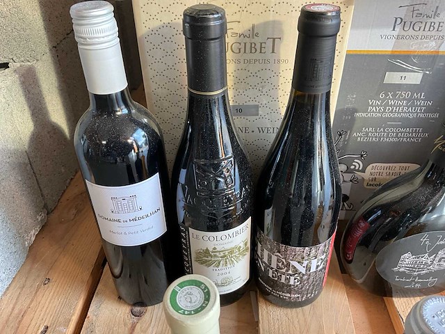 Diverse wijnen (80x) - afbeelding 3 van  10