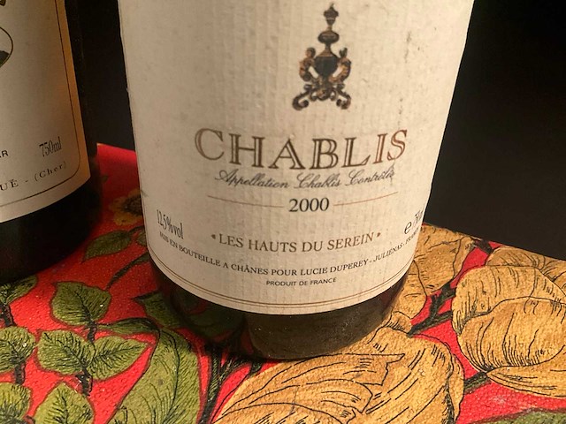 Diverse witte wijn (2x) - chablis en sancerre - afbeelding 3 van  6