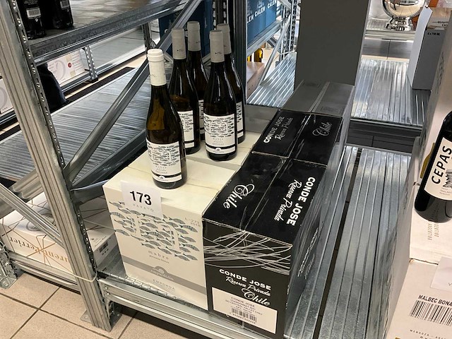 Diverse witte wijn (41x) - afbeelding 1 van  7