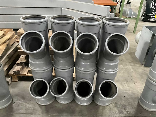 Diverse y-verbindingsstukken benor (8x) - afbeelding 1 van  7