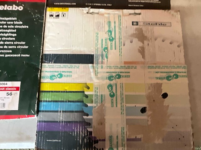 Diverse zaagblad - afbeelding 2 van  3