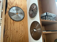 Diverse zaagbladen, freeskoppen en kantenband - afbeelding 3 van  17