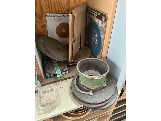 Diverse zaagbladen, freeskoppen en kantenband - afbeelding 8 van  17