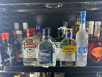 Diverse zakflesjes geestrijke dranken (18x)