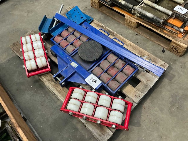 Diverse zwaarlast transportrollen (2x) - afbeelding 1 van  5