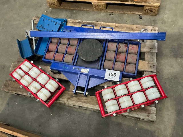 Diverse zwaarlast transportrollen (2x) - afbeelding 2 van  5