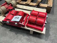 Diverse zwaarlast transportrollen (3x) - afbeelding 1 van  3
