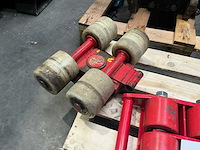 Diverse zwaarlast transportrollen (3x) - afbeelding 2 van  3