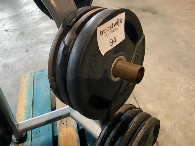 Diversen 215kg 50mm schijven krachtstation - afbeelding 4 van  10
