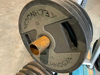 Diversen 215kg 50mm schijven krachtstation - afbeelding 9 van  10