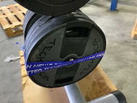 Diversen 50mm schijven 250kg met rek krachtstation - afbeelding 3 van  7